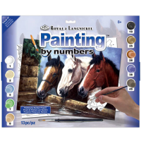 Malování podle čísel 30 x 40 cm - Koňské hlavy - PJL23