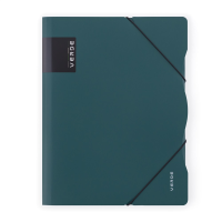 Sloha s gumou A4 PP - VERDE zelená - 2-670