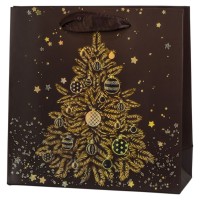 Vánoční dárková taška - 15 x 15 cm - TX7 230