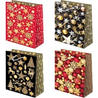 Vánoční dárková taška - 10 x 16 cm - T5-S27 Vánoční dárková taška - 10 x 16 cm - T5-S27