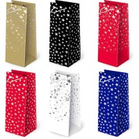 Vánoční dárková taška na víno - 37 x 12 cm - AL2A-S32 Avantgarde