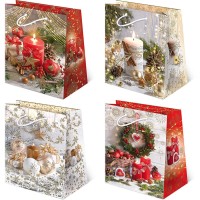 Vánoční dárková taška - 40,5 x 56 cm - T17-S41 Vánoční dárková taška - 40,5 x 56 cm - T17-S41