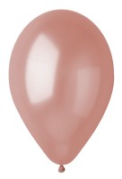 Nafukovací balónky - metalické rosegold - 100 ks - PGM90-71