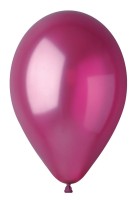 Nafukovací balónky - metalické burgundy - 100 ks - PGM90-52