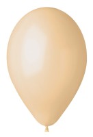 Nafukovací balónky - sv. hnědé - 100 ks - G90-69
