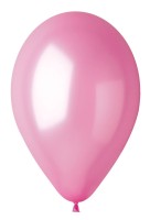 Nafukovací balónky - metalické růžové - 10 ks - PGM90-33