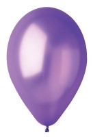 Nafukovací balónky - metalické fialové - 10 ks - PGM90-34