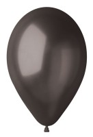 Nafukovací balónky METAL - černé - 10 ks - PGM90-65