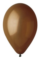 Nafukovací balónky - hnědé - 100 ks - G90/48