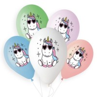 Nafukovací balónky - Unicorn Star - 5 ks - P5GS120-UNIS