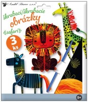 Sada škrabacích obrázků s doplňky - Safari - 6681