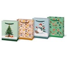 Vánoční dárková taška T1 - mix V17 - 11,1 x 13,7 cm - 5252903 Vánoční dárková taška T1 - mix V17 - 11,1 x 13,7 cm - 5252903