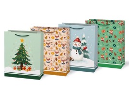 Vánoční dárková taška T5 - mix V54 - 26 x 32 cm - 5252912 Vánoční dárková taška T5 - mix V54 - 26 x 32 cm - 5252912