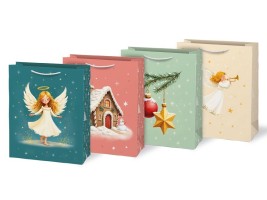 Vánoční dárková taška T5 - mix V56 - 26 x 32 cm - 5252914 Vánoční dárková taška T5 - mix V56 - 26 x 32 cm - 5252914