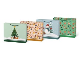 Vánoční dárková taška T8 - mix V18 - 32,5 x 26,5 cm - 5252917 Vánoční dárková taška T8 - mix V18 - 32,5 x 26,5 cm - 5252917