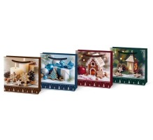 Vánoční dárková taška T0 - mix V6 - 9 x 9 cm - 5252902 Vánoční dárková taška T0 - mix V6 - 9 x 9 cm - 5252902
