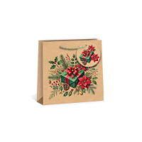 Vánoční dárková taška SQUARE - 18 x 18 cm - 0825-0012