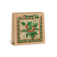 Vánoční dárková taška SQUARE - 33 x 33 cm - 0855-0013