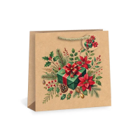 Vánoční dárková taška SQUARE - 33 x 33 cm - 0855-0012