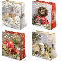 Vánoční dárková taška - 30 x 36,5 cm - XL-S41 Vánoční dárková taška - 30 x 36,5 cm - XL-S41