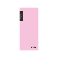 Měsíční diář PVC - PASTELINi růžová - 8-67725