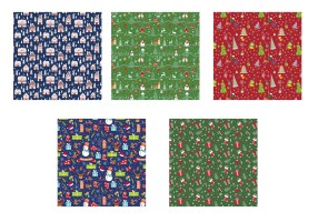 Vánoční balicí papír - 0,7 x 2 m - P2_GW_15