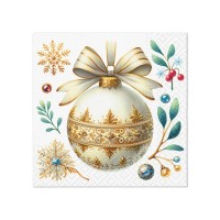 Vánoční ubrousky PAW C - Classic decoration - SDC240400 Vánoční ubrousky PAW C - Classic decoration - SDC240400