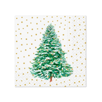 Vánoční ubrousky PAW C - Frosted Forest - SDC241100 Vánoční ubrousky PAW C - Frosted Forest - SDC241100