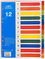 Rozdružovač A4 - plast - 12 ks - PK55-81