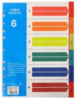 Rozdružovač A4 - plast - 6 ks - PK55-80