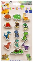 Dekorační magnety - dino - 13 ks - PK19-72