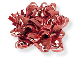 Rozeta camelia - červená - 9 cm - 20 ks - 400001