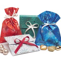 Vánoční dárkový sáček - Iride - 35 x 50 cm - 50 ks