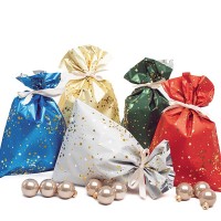 Vánoční dárkový sáček - Little Star - 25 x 40 cm - 100 ks