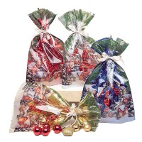 Vánoční dárkový sáček - Winterland - 30 x 45 cm - 100 ks