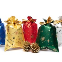 Vánoční dárkový sáček - Orione - 20 x 35 cm - 100 ks