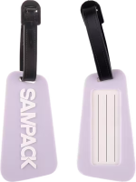 Jmenovka na cestovní zavazadlo - fialová