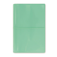 Diář Filofax Domino Patent - osobní - ledově zelená - 022514