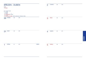 Náplň do kroužkového diáře 723 - NV1521-00