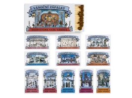 Vánoční zápalky - dlouhé - Josef Lada - 1042805