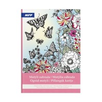 Antistresové omalovánky A4 - Motýlí zahrada - 5301241