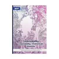 Antistresové omalovánky A4 - Cestovatelky - 5301242