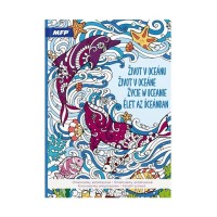 Antistresové omalovánky A4 - Život v oceánu - 5301248