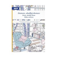 Antistresové omalovánky A4 - Domov sladký domov - 5301249