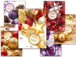 Vánoční pohlednice B - V122