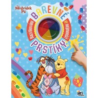 Barevné prstíky - Medvídek Pú - 4608-8