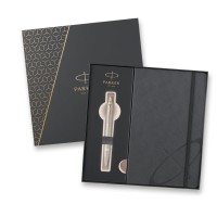 Zápisník a kuličkové pero Parker IM Monochrome Champagne - 1502/3292957