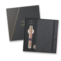 Zápisník a kuličkové pero Parker IM Writing Rituals Orange GT - 1502/3293902

