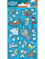 Samolepky - typ C - Šmoulové - C100788