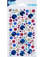 Samolepící kamínky - Čtverečky - Z100802